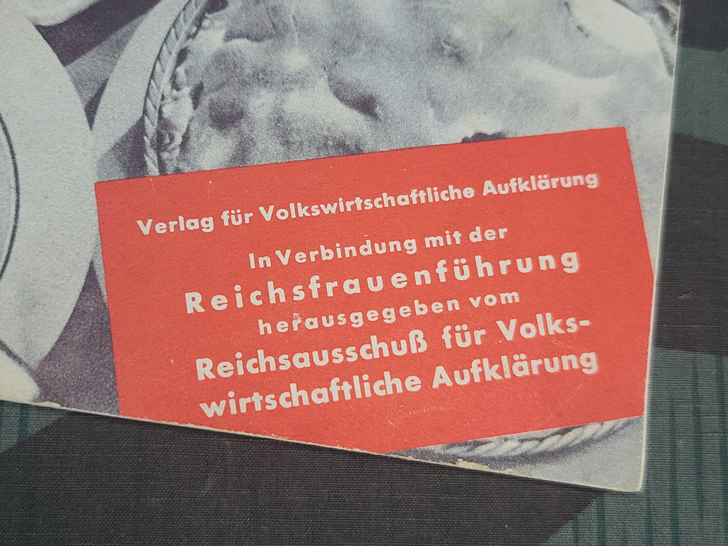 Rations Cards and Proper Nutrition Recipe Book