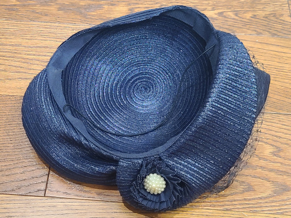 Blue Straw Hat