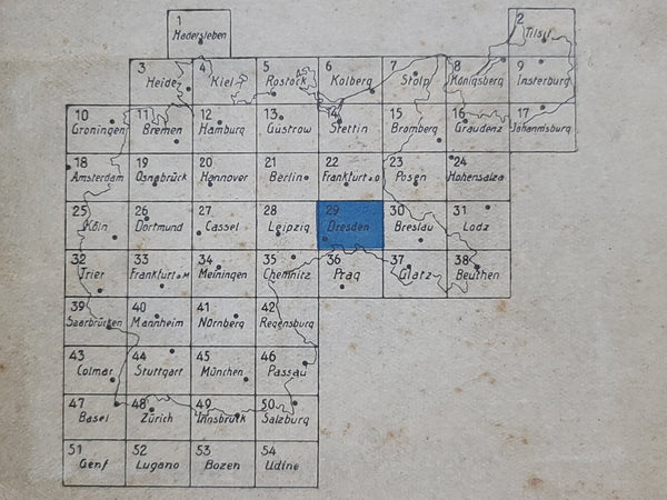 Continental Bike and Car Map of Dresden Area