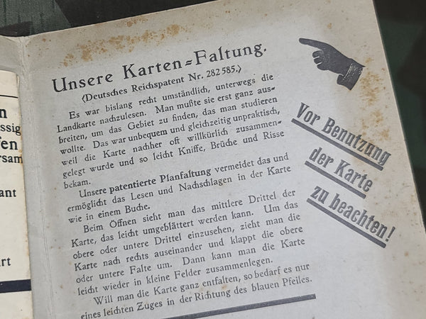 Continental Bike and Car Map of Dresden Area