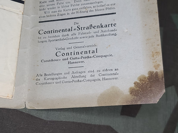 Continental Bike and Car Map of Dresden Area