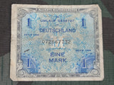 2 × 1 Mark Allied German Occupation Money