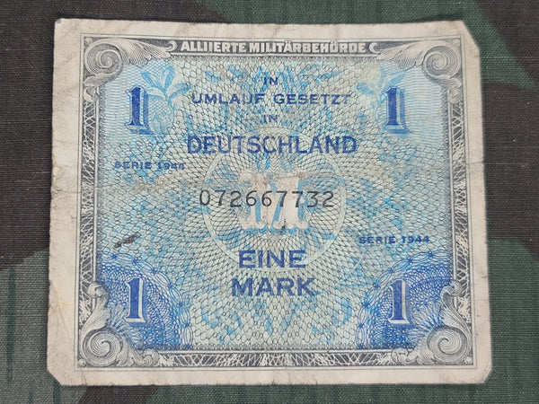 2 × 1 Mark Allied German Occupation Money