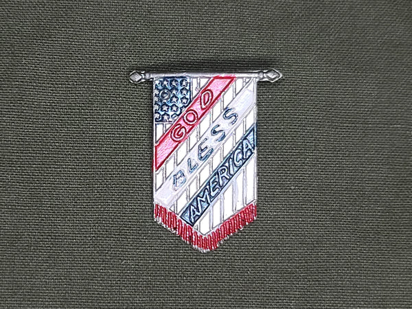 God Bless America Pin