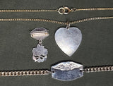 US Navy Sweetheart Set: Necklace Bracelet & Pin