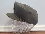 Army Nurse OD Service Hat (Size 22 1/2) Named