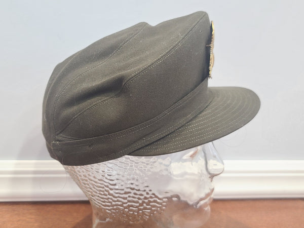 Army Nurse OD Service Hat (Size 22 1/2) Named