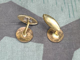 German Art Deco Enamel Cuff Links