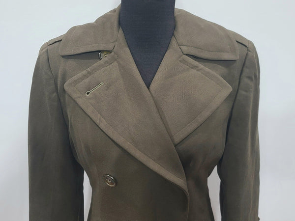Women's Army Winter Coat (Small)