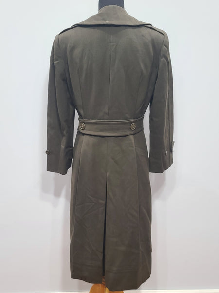 Women's Army Winter Coat (Small)