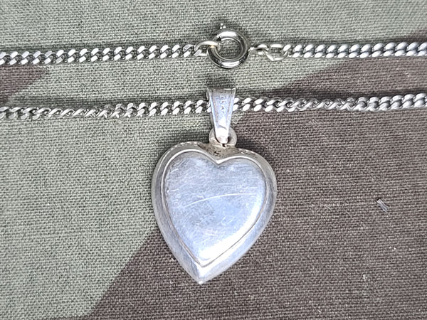 German "Hab Mich Gern" Necklace 835 Silver