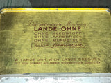 Lande Ohne 25 Cigarette Tin