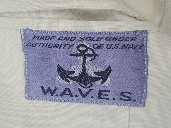 US Navy WAVES White Uniform Specialist X <br> (B-36" W-26" H-37")