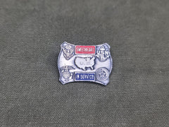 Small US Sweetheart in Service Pin