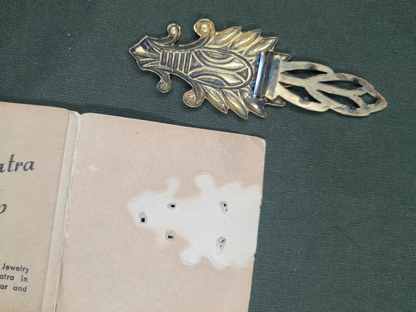 Caesar and Cleopatra Love Token Clip on Card (from the 1945 movie)