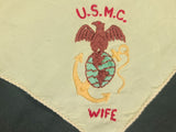 USMC Wife Sweetheart Hankie