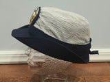 WAVES Seersucker Officer's Jacket and Hat with Covers (Named) <br> (B-41" W-32")