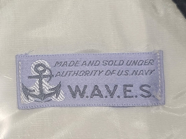 WAVES Seersucker Officer's Jacket and Hat with Covers (Named) <br> (B-41" W-32")