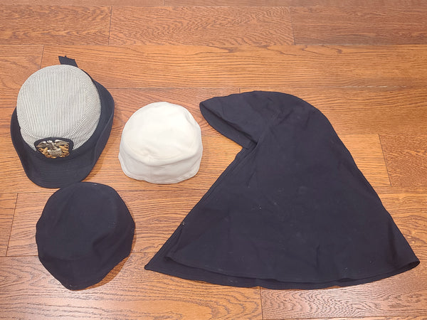 WAVES Seersucker Officer's Jacket and Hat with Covers (Named) <br> (B-41" W-32")