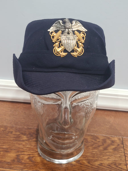 WAVES Seersucker Officer's Jacket and Hat with Covers (Named) <br> (B-41" W-32")