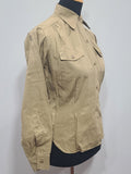 Khaki Women's Blouse (for WAC or Nurse) <br> (B-37" W-31.5")
