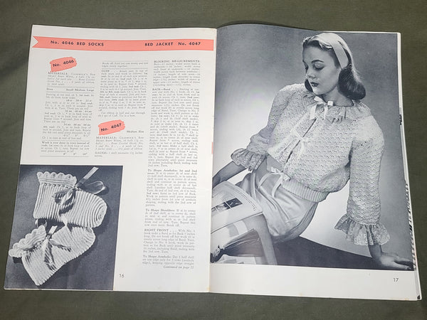 Crochet and Knit Gifts Pattern Booklet 1945