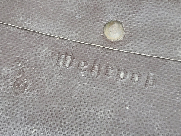 Faux Leather Wehrpass Cover