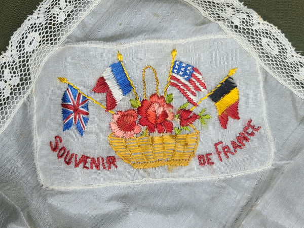 Souvenir De France Silk Hankie