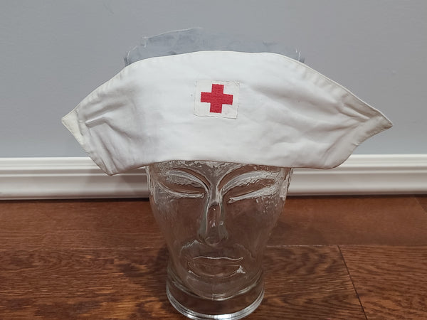 American Red Cross Gray Lady Short Sleeve Uniform Dress & Hat <br> (B-44" W-34" H-43")