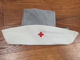 American Red Cross Gray Lady Short Sleeve Uniform Dress & Hat <br> (B-44" W-34" H-43")