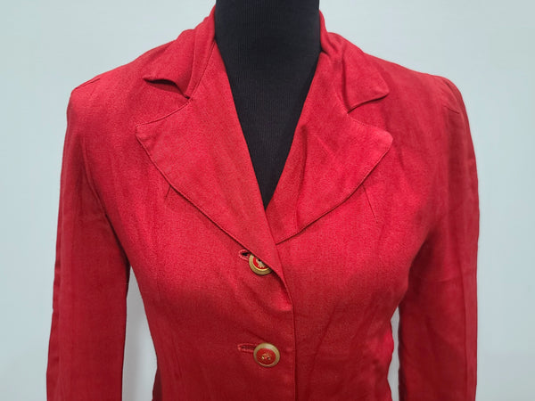 Red Skirt Suit <br> (B-35" W-25.75" H-36")