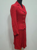 Red Skirt Suit <br> (B-35" W-25.75" H-36")