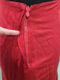 Red Skirt Suit <br> (B-35" W-25.75" H-36")