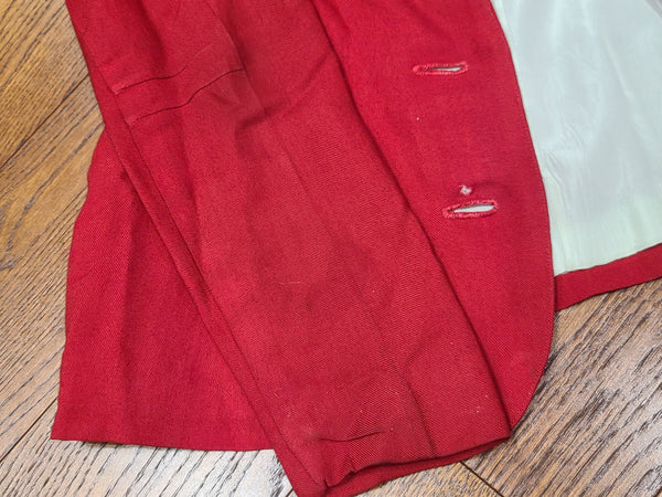 Red Skirt Suit <br> (B-35" W-25.75" H-36")