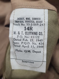 WAC Khaki Jacket 14R <br> (B-36" W-30")