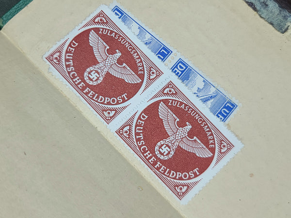 Lot of Pocket Calendar Books 1943-45 & Photo from Großdeutschland Soldier