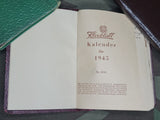 Lot of Pocket Calendar Books 1943-45 & Photo from Großdeutschland Soldier