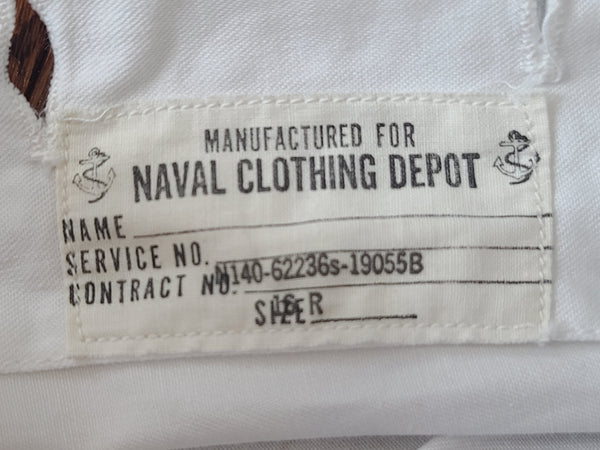 Navy Nurse NNC Hospital Work Dress & Belt with Cufflinks <br> (B-36" W-28" H-37")