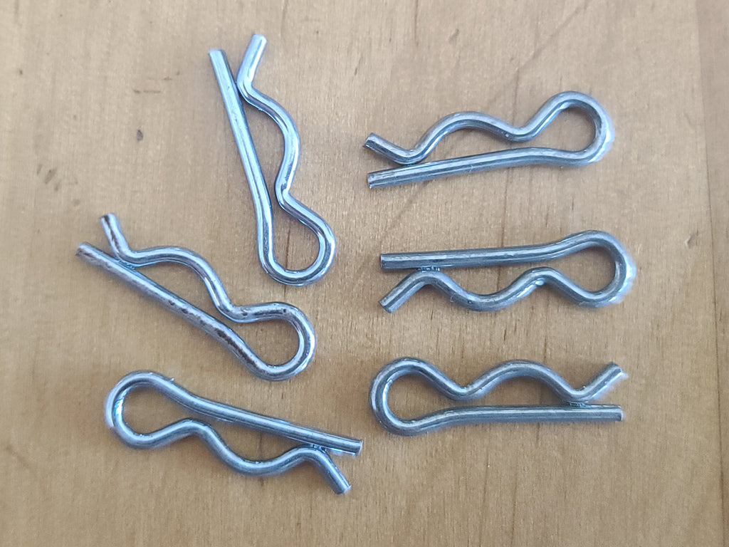 Cotter Pins for Shank Buttons (Sets of 25 or 100)