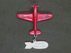 Remember Pearl Harbor Airplane and Bomb Pin