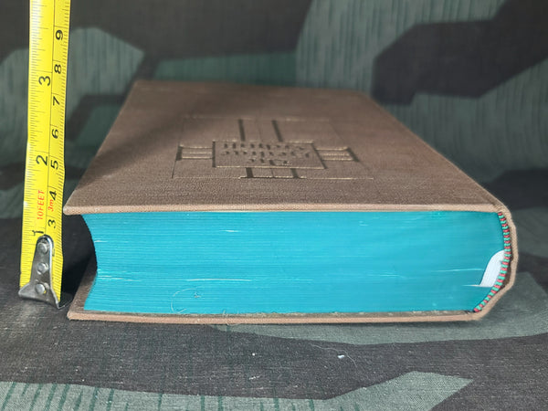 Heilige Schrift Bible 1933 with 1935 Wedding Paper
