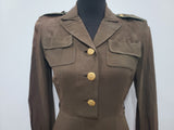 Army Nurse OD Off Duty Dress <br> (B-36" W-26" H-36")