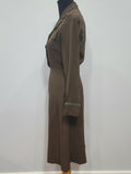 Army Nurse OD Off Duty Dress <br> (B-36" W-26" H-36")