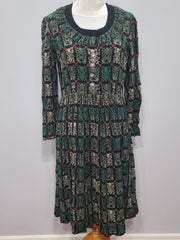 German Long Sleeve Dirndl Dress <br> (B-40" W-32")