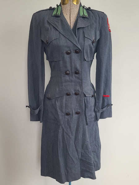 American Red Cross Motor Corps Uniform Dress <br> (B-35" W-26" H-32")
