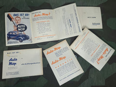 Advertisement Postcards for the Auto Mop (Lot of 5)