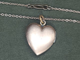 Marines Heart Shaped Locket Necklace