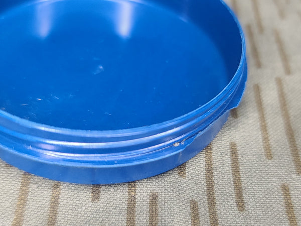 East German Blue Cough Drop Container