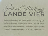 Lande Vier 50 Cigarette Tin 1936