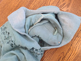 German Rayon Teal Dress <br> (B-31.5" W-25" H-38")